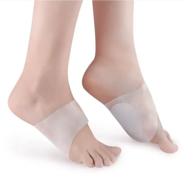 Lot de 4 pièces orthopédiques en silicone pour pieds plats – Image 3