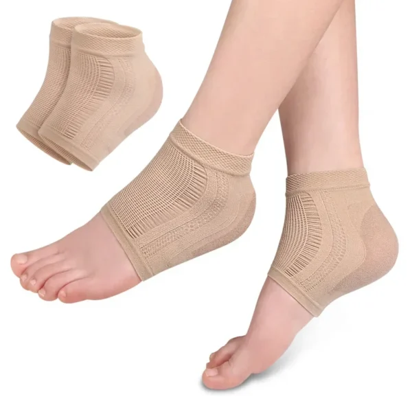 Chaussette orthopédique femme avec protection du talon en gel – Image 7